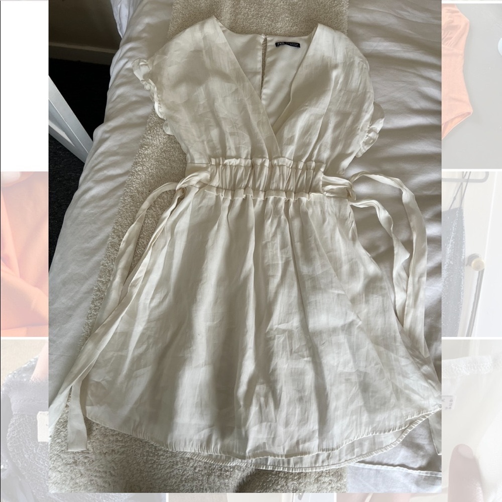 Zara White Sundress